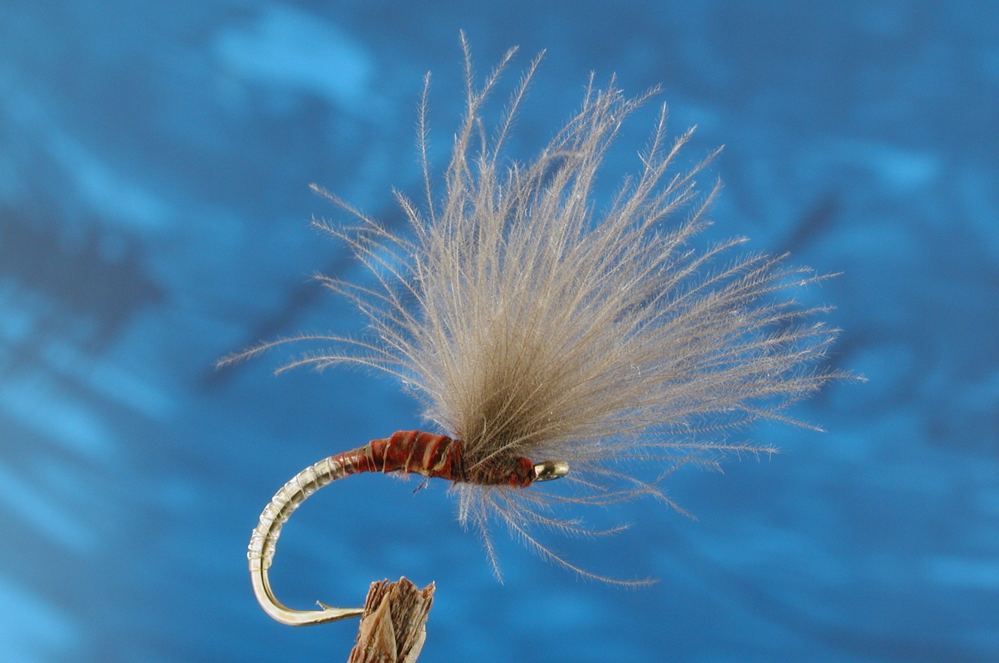 Red CDC Tubing Buzzer Fly Fishing Flies with Fish4Flies Worldwide